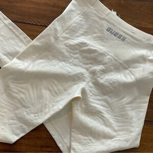 Guess Reflective Deborah leggings Ocean Salt Beige size XS